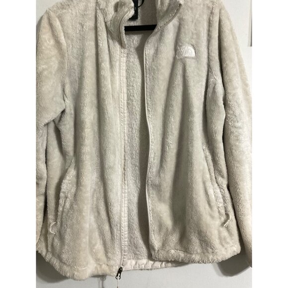 THE NORTH FACE Women Fleece Osito Jacket Off White Cream size Large - Picture 5 of 16